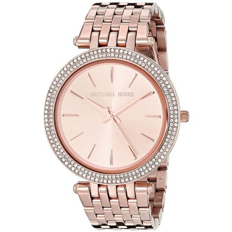 Michael Kors Women's Darci Glitz Stainless Steel Bracelet Watch 